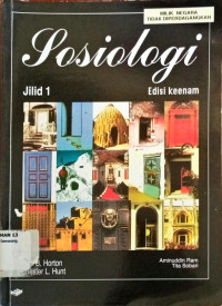 Image of Sosiologi jilid 1