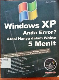 Image of Windows XP Anda eroro?atasi hanya dalam 5 menit