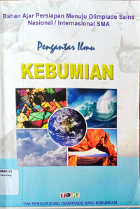 Image of Pengantar ilmu Kebumian