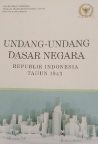 Image of Undang-Undang Dasar Negara RI Tahun 1945